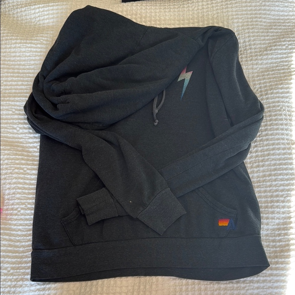 AVIATOR NATION LIGHTING BOLT HOODIE - Picture 2 of 5